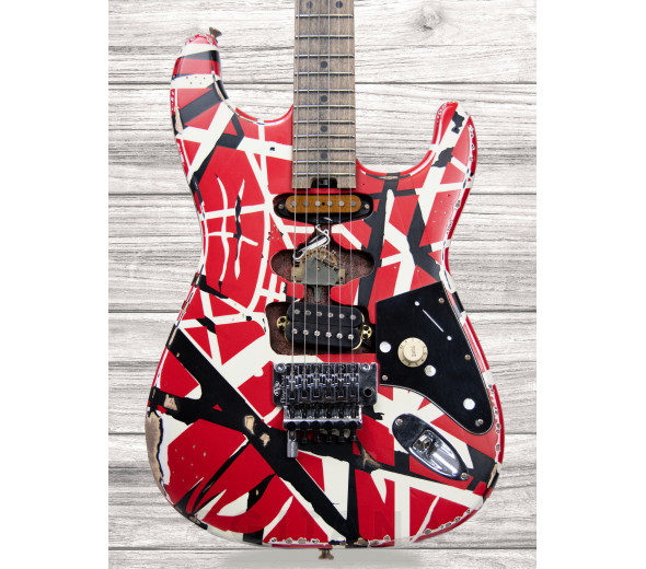 Evh Striped Frankie, Red/White/Black Evh Striped Frankie, Red/White/Black